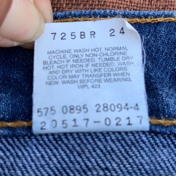 Vintage Levi's Orange Tab 517 Bootcut Jeans 36x30